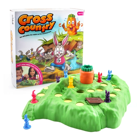 Gioco Da Tavolo Trappola Per Conigli Giocattolo Di Corse Bambini Plastica Sviluppo Intellettuale Interattivo Genitore-Figlio