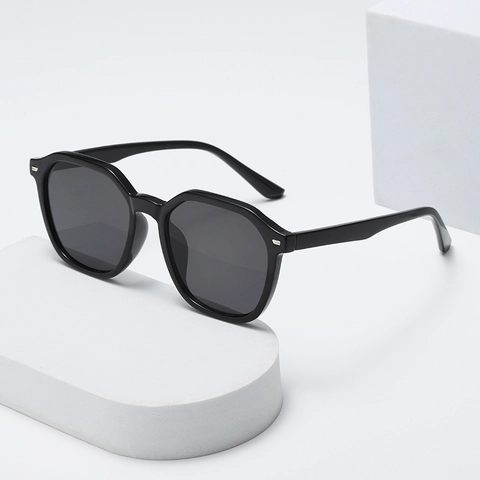 Gafas De Sol Poligonales Geométricas Retro Moda Protección UV400 Montura PC Alta Definición Para Mujeres Hombres Exterior