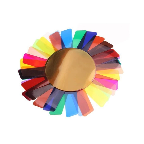 Photography Flash Color Correction Gel Filters Speedlight Lighting Transparent Atmosphere PVC Accessory