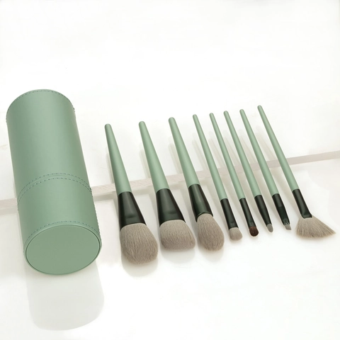 Pennelli Trucco Professionali Manico In Legno Setole Morbide Strumenti Cosmetici Portatili Per Viso Occhi Cipria Ombretto Sfumare