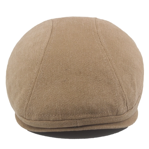 Vintage Corduroy Cotton Newsboy Cap Retro Flat Cap For Men Women Warm Windproof Adjustable British Style Forward Hat
