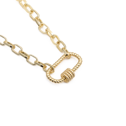 Collier Pendentif Hip Hop Cuivre Micro Pave Zircon Coeur Éclair Serrure Charme Iced Out Bijoux Streetwear