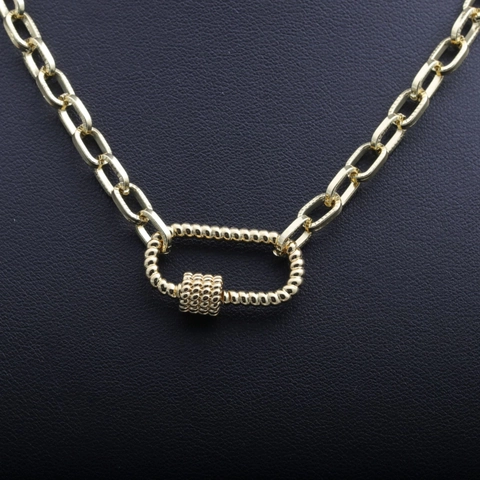 Collier Pendentif Hip Hop Cuivre Micro Pave Zircon Coeur Éclair Serrure Charme Iced Out Bijoux Streetwear