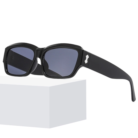 Gafas De Sol Rectangulares Vintage Marco PC Lentes AC Protección UV400 Moda Gafas Cuadradas Para Hombres Mujeres Street Style