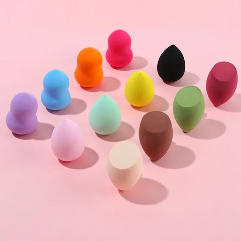 Makeup Sponge Beauty Egg Mushroom Shape Non-Latex Hydrophilic Polyurethane Foundation Concealer Powder Non-Absorbent Dual Use