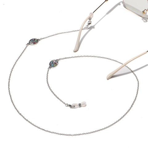 Eyeglasses Chain Metal Mask Holder Necklace Tree Of Life Colorful Beads Handmade Eyewear Strap For Women Vintage Style