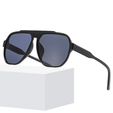 Gafas De Sol Cuadradas Grandes Estilo Aviador Retro Protección UV400 Montura De PC Moda Para Unisex