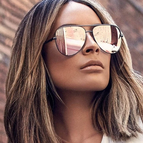 Retro Pilotenbrille Metallrahmen UV400 Schutz Doppelbrücke Vintage Sonnenbrille Für Herren Damen Outdoor Mode