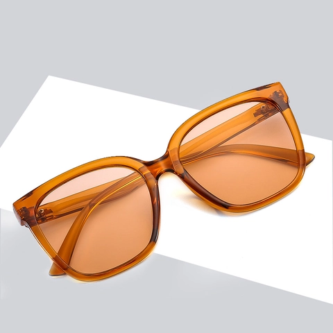Occhiali Da Sole Quadrati Oversize Alla Moda Protezione UV400 Montura PC Lente AC Occhiali Eleganti Per Uomini E Donne Guida Viaggi