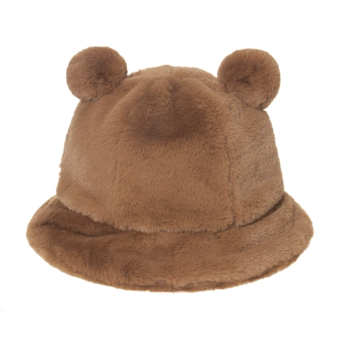 Cappello Alla Pescatora Peluche Orecchie Di Orso Pelliccia Sintetica Di Coniglio Caldo Inverno Spesso Donna Ragazza
