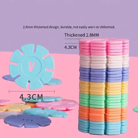 Blocchi Da Costruzione Fiocco Di Neve Plastica Incastro Giocattolo Educativo Alfabeto Numeri Giocattolo Da Costruzione Bambini