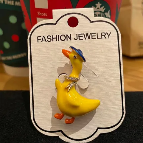Broche Animal De Esmalte Aleación Rhinestone Gato Pato Erizo Pin Joyería Vintage Linda Accesorio Para Ropa De Mujer