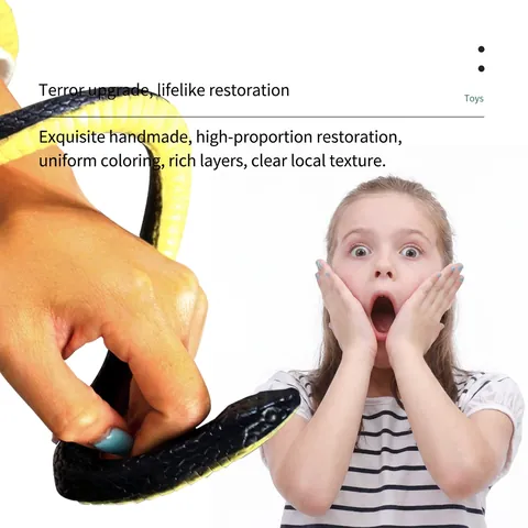 Realistisches Schlangenspielzeug Weichgummi Künstliche Lebensechte Textur Streich Requisite Für Halloween Aprilscherz Garten Deko