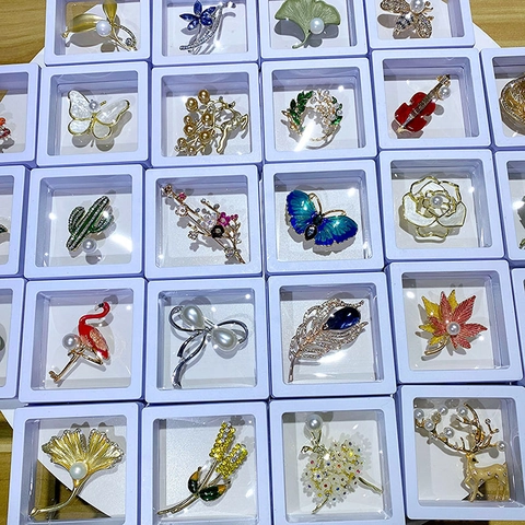 Elegante Spilla In Lega Con Strass E Perle Artificiali Per Donna Fibbia Per Sciarpa A Forma Di Fiore Farfalla Gioielli