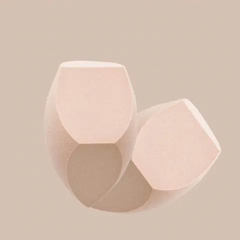 Giant Makeup Sponge Egg Hydrophilic Polyurethane Multi-Faceted Slanted Cut Water Expandable Cosmetic Puff