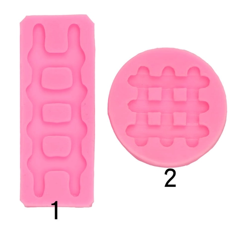 Silicone Cake Mold Ladder Fence Design Fondant Border Chocolate DIY Baking Decoration Kitchen Accessory