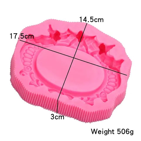 Molde De Silicona Marco De Ángel Europeo Relieve Para Decoración De Pasteles Fondant DIY Jabón Resina Estilo Retro