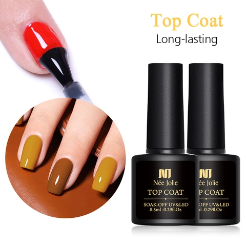 Esmalte De Uñas En Gel Base Y Top Coat Mate Brillante Soak Off UV LED Larga Duración Imprimación Deshidratador Profesional