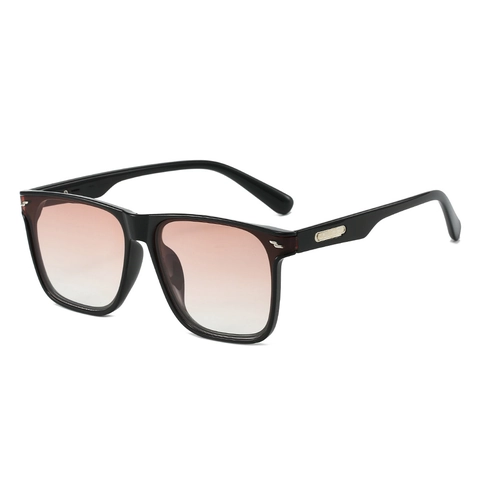 Square Frame Sunglasses UV400 Protection PC Frame AC Lens Retro Fashion Oversized Eyewear For Men And Women