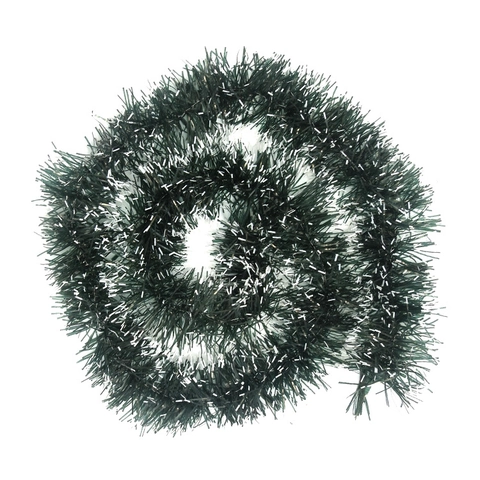 Christmas Tinsel Garland Colorful Fluffy PVC Ribbon Hanging Ornament For Tree Party Decoration
