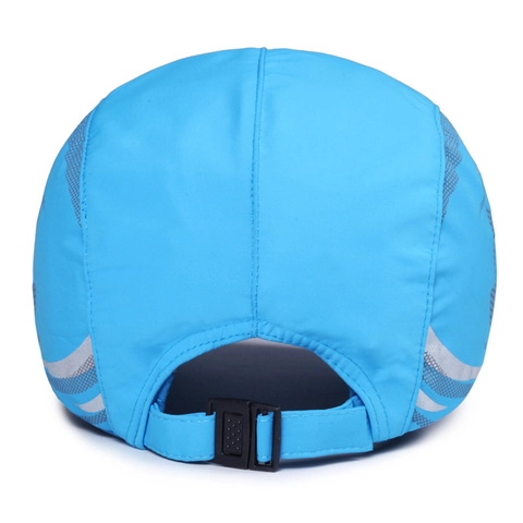 Quick Dry Baseball Cap Waterproof Breathable Sun Protection Outdoor Sports Hat Adjustable Reflective Running Cap