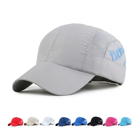 Honkbalpet Sneldrogend Mesh Ademend Verstelbaar Outdoor Sport Zonnehoed Polyester Street Style