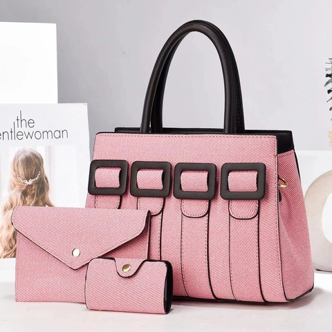 Damen Große Kapazität Tragetasche PU Leder Webstruktur Mode Pendeln Schultertasche Umschlag Clutch Kartenhalter