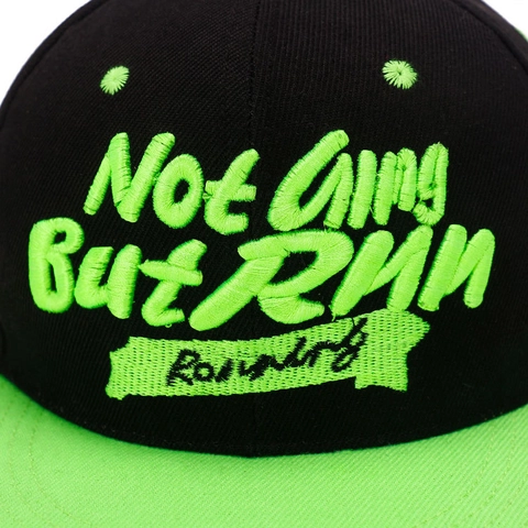 Cappello Snapback Acrilico Ricamo Lettere 3D Regolabile Tesa Piatta Hip Hop Streetwear Berretto Da Baseball Unisex