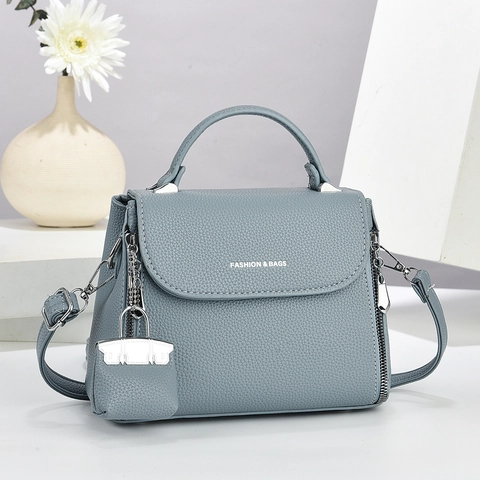 Dames Mode PU Leder Handtas Crossbody Tas Casual Lychee Patroon Met Verstelbare Riem En Handvat Bovenaan Tote Bag