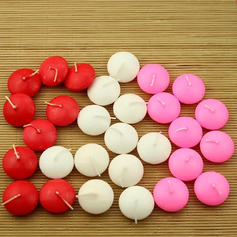 Floating Candles Smokeless Paraffin Wax Round Shaped For Wedding Birthday Party Decoration Romantic Water Surface Home Decor