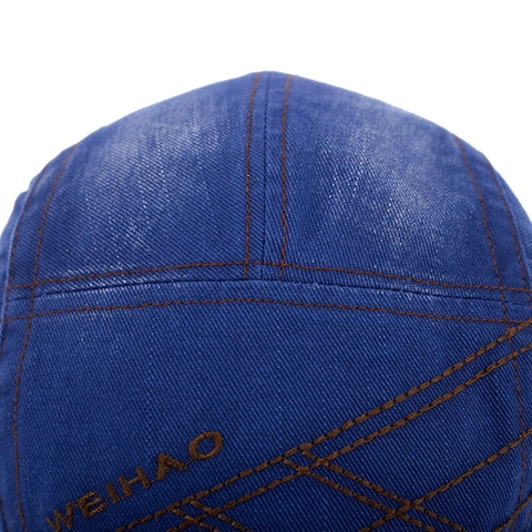 Herren Vintage Flatcap Gewaschene Baumwolle Diamant Gesteppt Ivy Mütze Verstellbare Metallschnalle Casual Retro Britisch
