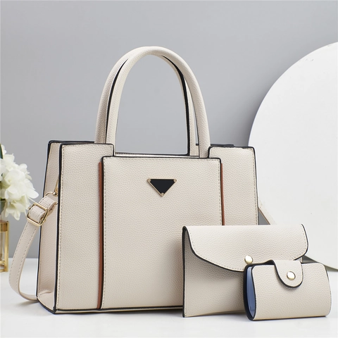 Borsa A Tracolla E Borsa A Mano E Porta Carte Da Donna In Pelle PU Testurizzata Grande Borsa Tote Minimalista