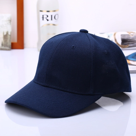 Solid Color Cotton Twill Baseball Cap Adjustable Plain Sun Hat Curved Brim Outdoor Sport For Adult Unisex