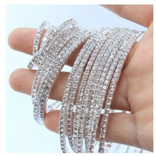 Overdreven Legering Strass Creolen Voor Vrouwen Grote Ronde Strass Oorbellen Party Bruiloft Mode Sieraden