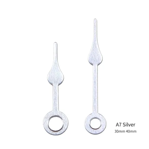 Aluminum Metal Clock Hands Replacement Hour Minute Needle For Quartz Alarm Wall Clock DIY Repair Modern Minimalist A7