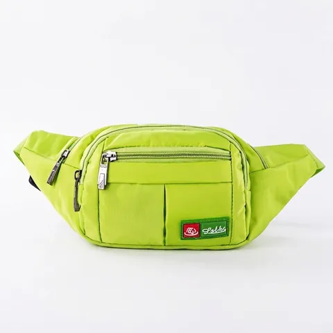 Men Waist Bag Oxford Nylon Waterproof Multi Pocket Fanny Pack Crossbody Sling Bag Outdoor Running Cycling Travel Casual