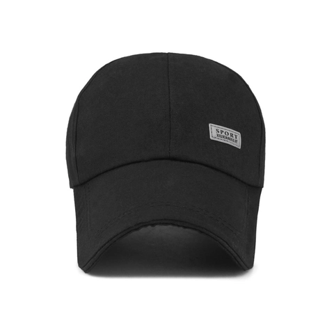 Baseballkappe Canvas Lange Krempe Sonnenschutz Outdoor Sport Freizeit Verstellbarer Hut Herren Damen