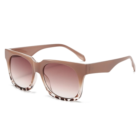 Square Sunglasses PC Frame UV400 Protection Fashion Travel Trendy Retro Oversized Eyewear For Women