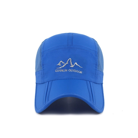 Casquette De Baseball De Sport En Plein Air Séchage Rapide Respirant Maille Chapeau De Soleil UPF 50 Protection Pliable