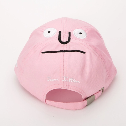 Cappello Da Baseball Con Ricamo Espressione Facciale Cartone Animato Cotone Regolabile Stile Harajuku Sole Casual
