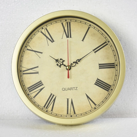 Reloj De Pared Moderno Minimalista Redondo Plástico Silencioso Cuarzo Analógico Con Pilas Decoración Hogar Para Dormitorio Sala Oficina