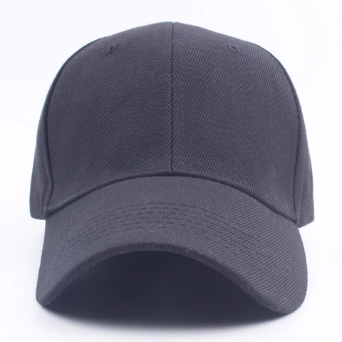 Plain Cotton Baseball Cap Adjustable Solid Color Curved Brim Classic Breathable Outdoor Sports Sun Hat For Men Women