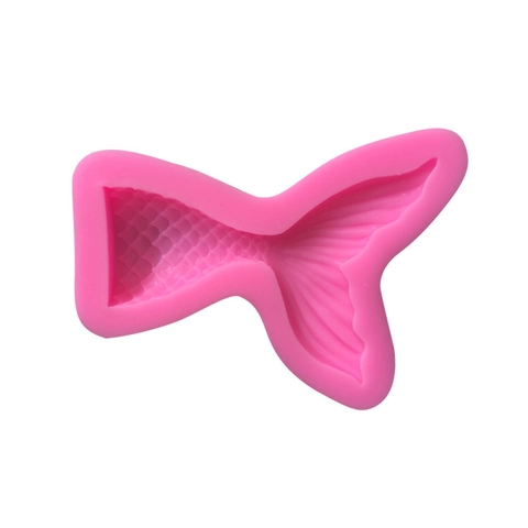 Stampo In Silicone A Coda Di Sirena Per Decorazione Torte Cioccolato Gelatina Caramelle Sugarcraft DIY Strumenti
