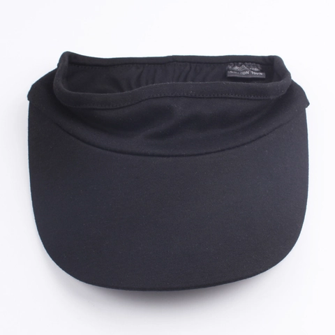 Visera De Algodón Sombrero Parte Superior Vacía Ajustable Transpirable Deportes Al Aire Libre Verano Protección UV Color Sólido Para Hombre Y Mujer