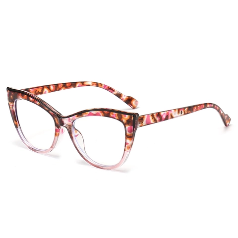 Occhiali Da Vista Occhio Di Gatto Moda TR90 Tartarugati Anti Luce Blu Ottici Per Donne Stile Vintage