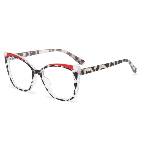 Montature Per Occhiali Occhio Di Gatto Retro TR90 Lente Anti Luce Blu Occhiali Ottici Di Moda Per Donne