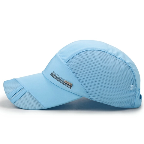 Mesh Honkbalpet Sneldrogend Ademend Zomer Zonnehoed Voor Heren Dames Outdoor Sport Verstelbaar Lichtgewicht Polyester
