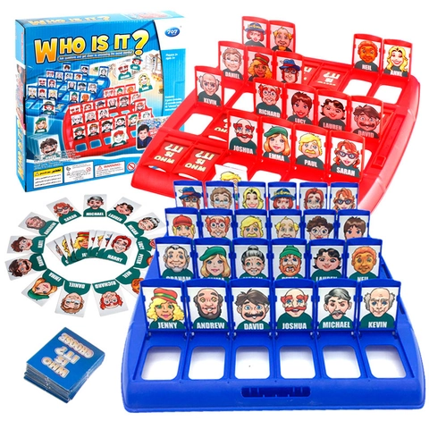 Who Is It Board Game Logic Reasoning Guessing Game Plastic Educational Toy Parent-Child Interaction For Kids Party