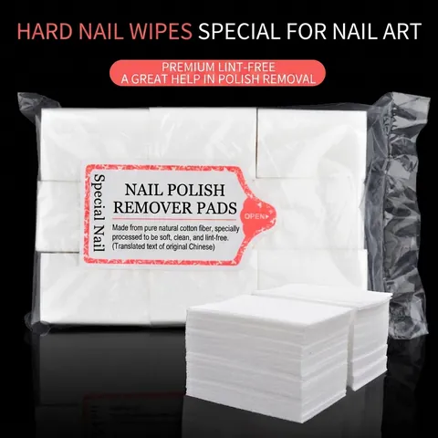 Dischetti Leva Smalto Fibra Di Cotone Naturale Senza Pelucchi Morbido Per Manicure Accessorio Professionale Per Nail Art