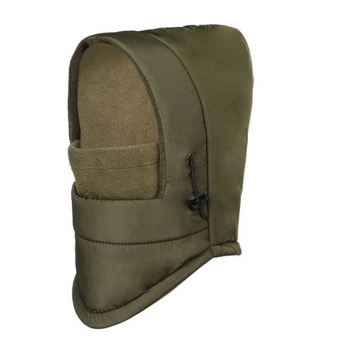 Passamontagna Invernale Maschera Cappuccio Antivento Fodera Pile Regolabile Sci All'Aperto Scaldacollo Accessorio Freddo